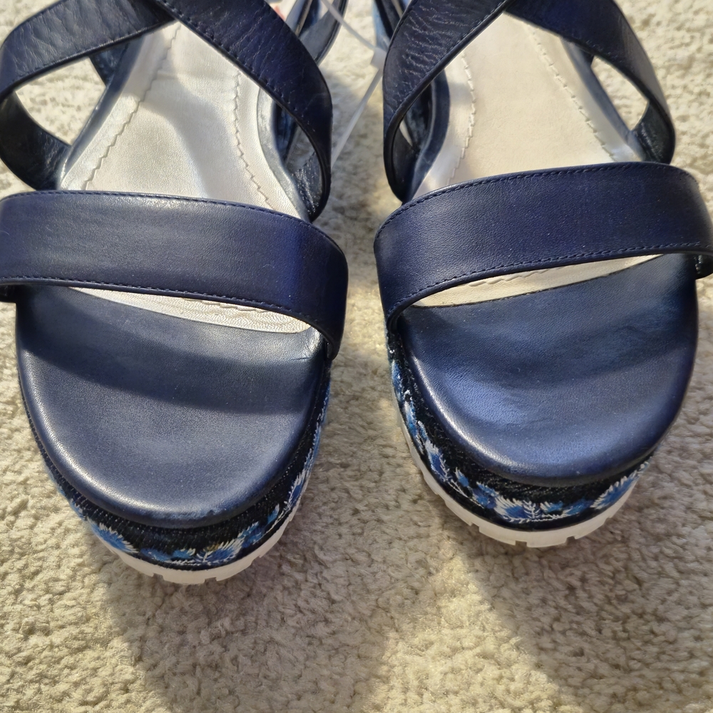 Dior Women's Floral Platform Sandals - Picture 3 of 6